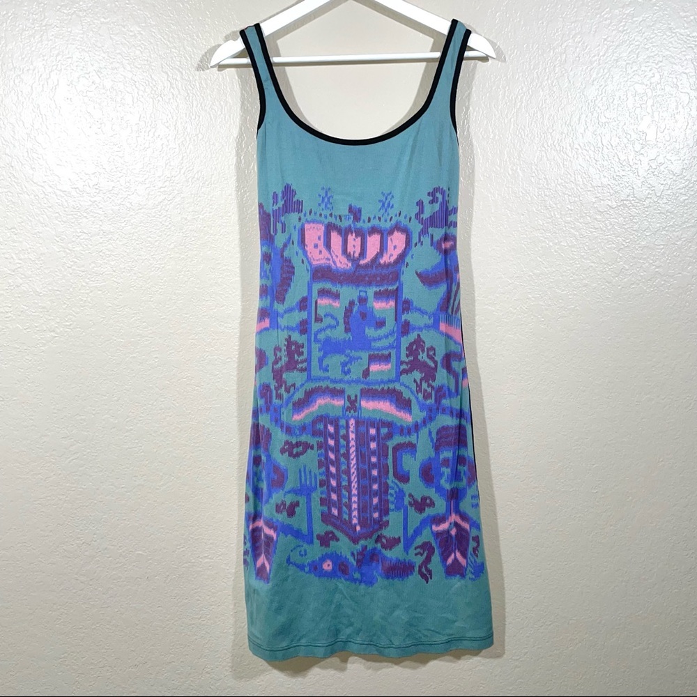 NWT Vintage Custo Barcelona abstract dress